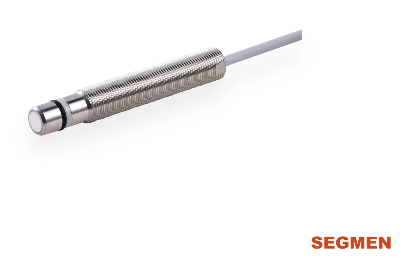 SEGMENsensor high-pressure inductive proximity sensor, M12 stainless steel with ceramic face