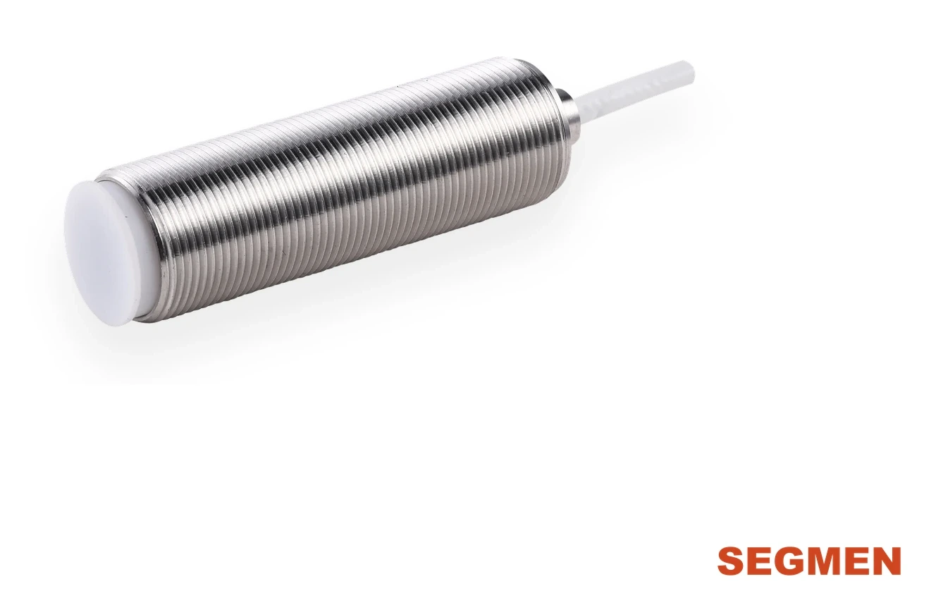 SEGMENsensor high-temperature capacitive proximity sensor with PTFE sensing head