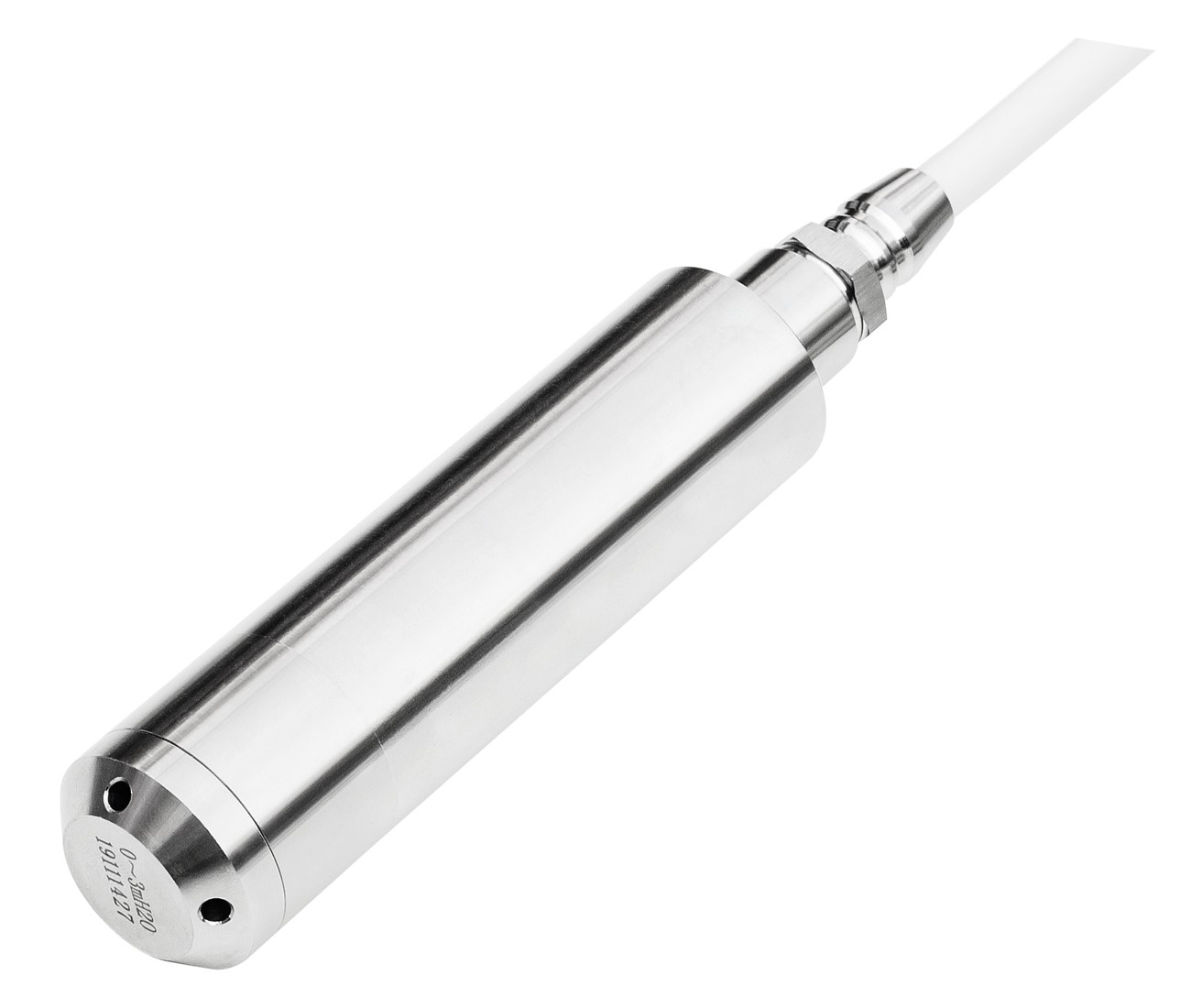 Trasmettitore di livello a immersione SEGMENsensor, sonda idrostatica in inox 316L, 4–20 mA, IP68
