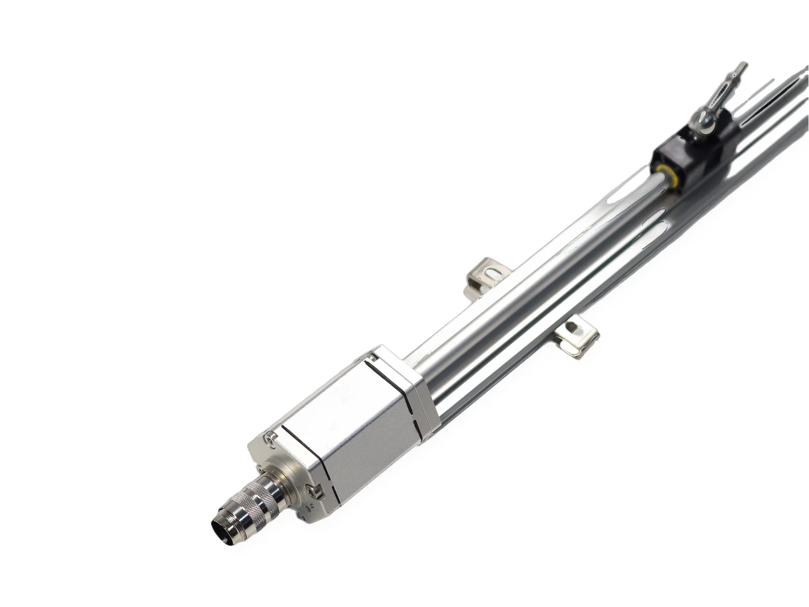 Magnetostriktiver Linearwegsensor SGM-PE10 im Aluminiumprofil mit Steckeranschluss – SEGMENsensor