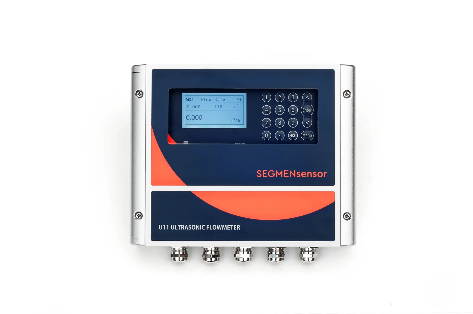 SEGMENsensor U11 high-accuracy wall-mount clamp-on ultrasonic flow meter