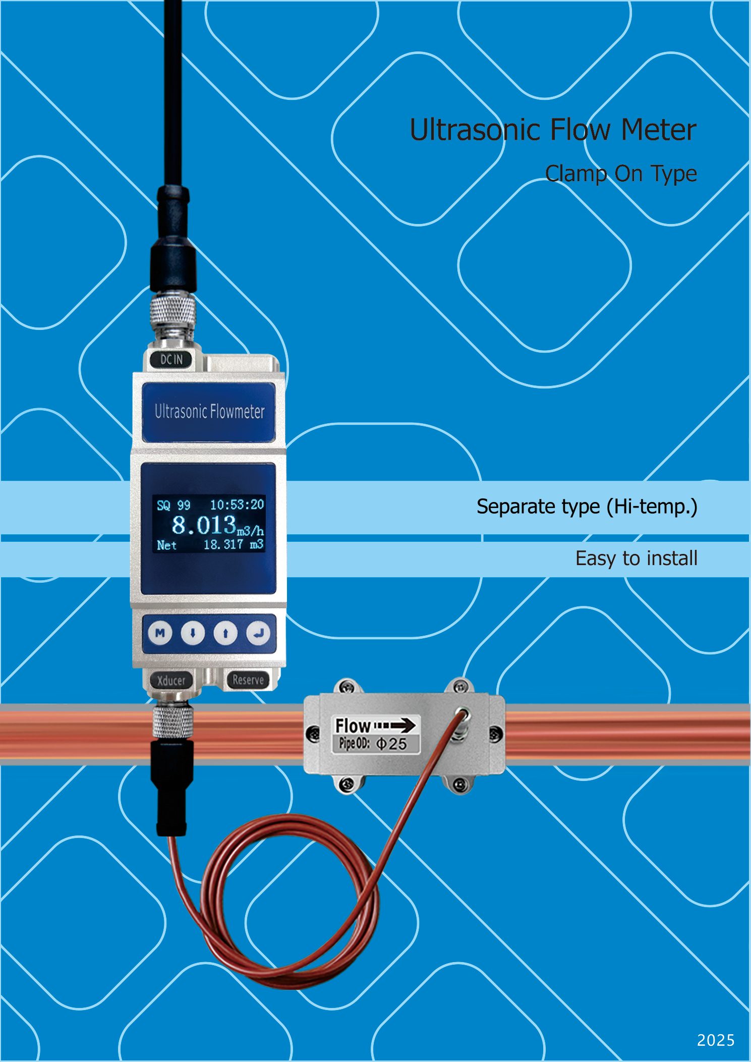SEGX3-RH High-Temperature Flowmeter