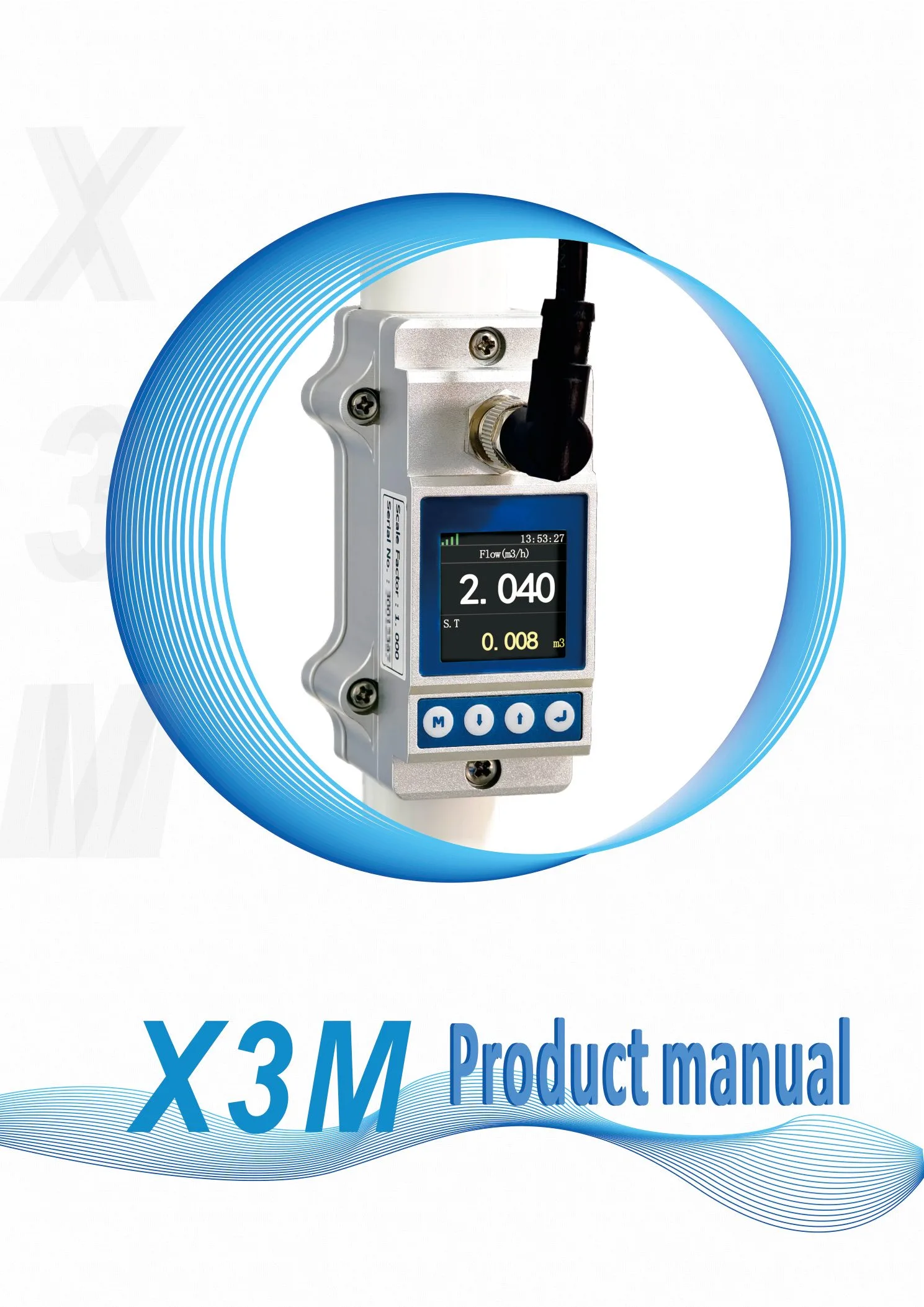 SEGX3M Clamp-On Flowmeter