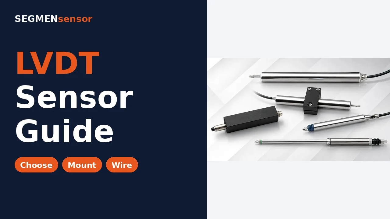 Sensor LVDT: Cara Memilih, Memasang, dan Wiring (AC vs DC)