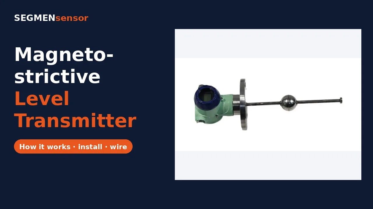 Magnetostriktiver Füllstandstransmitter: Funktionsweise, Installation und Verdrahtung