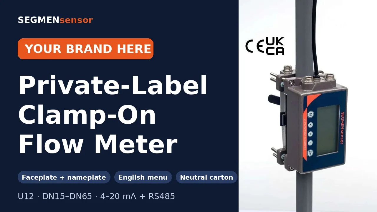 Private-Label Clamp-On Ultrasonic Flow Meter: OEM Supply Under Your Brand