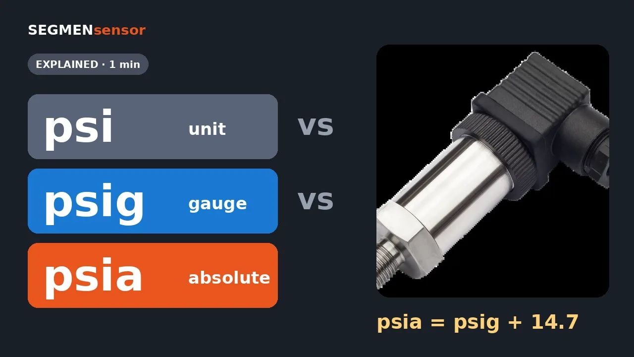 psi وpsig وpsia: شرح الضغط المقيس والضغط المطلق