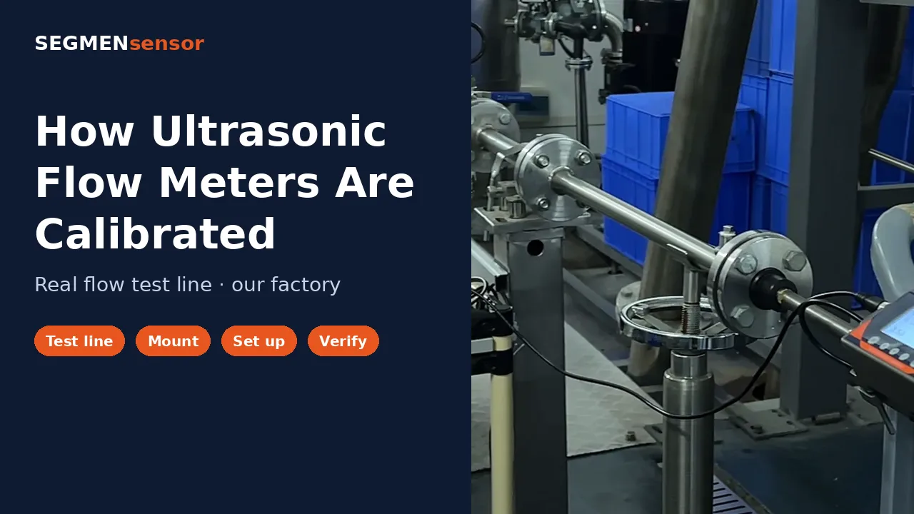How Ultrasonic Flow Meters Are Calibrated: Factory Process